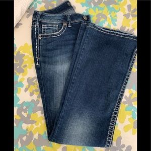 Silver suki boot cut jeans